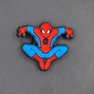 (5/$15) Spiderman Croc Charm